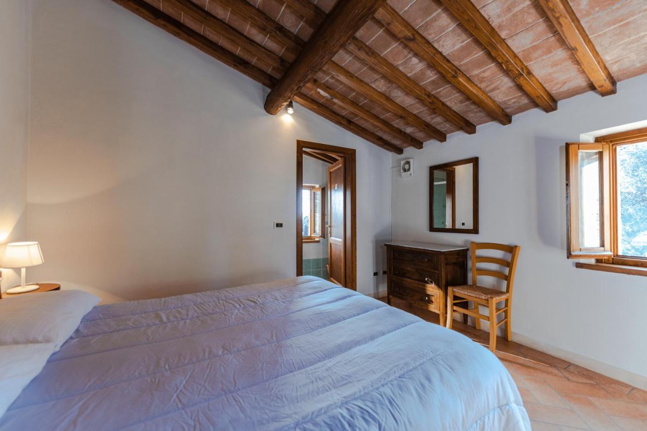 Case Vacanze Ranza, Casale Con Piscina E Relax San Gimignano Bagian luar foto