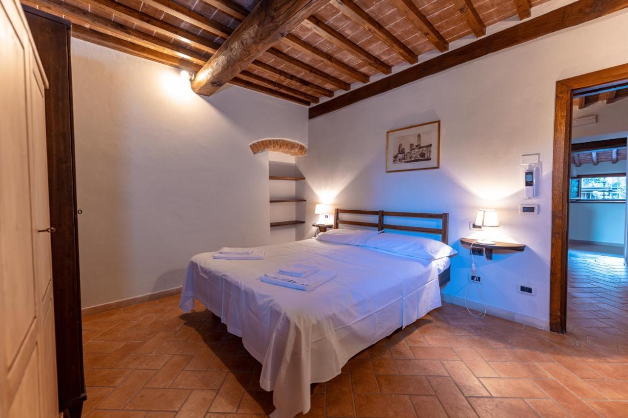 Case Vacanze Ranza, Casale Con Piscina E Relax San Gimignano Bagian luar foto