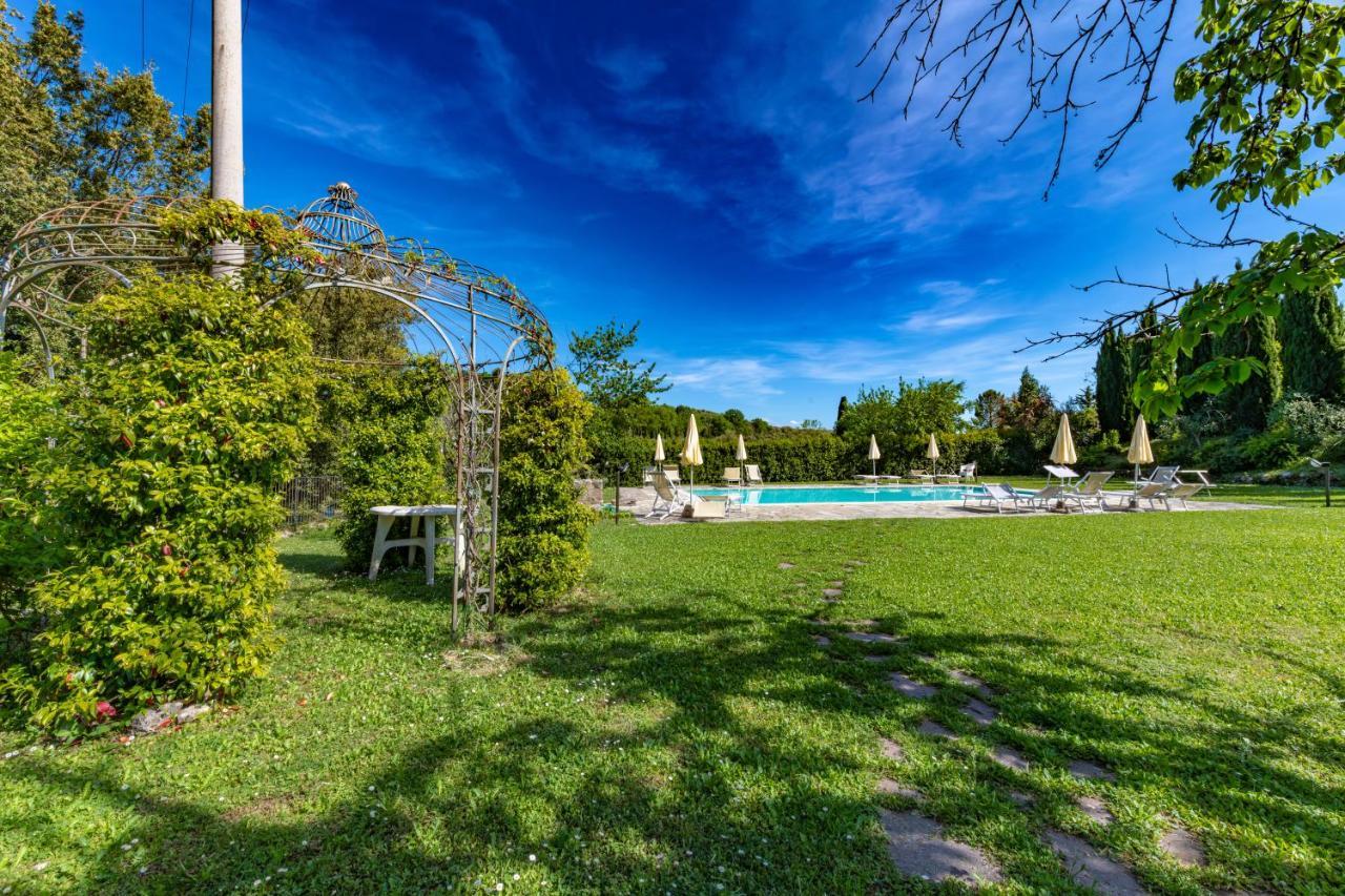 Case Vacanze Ranza, Casale Con Piscina E Relax San Gimignano Bagian luar foto