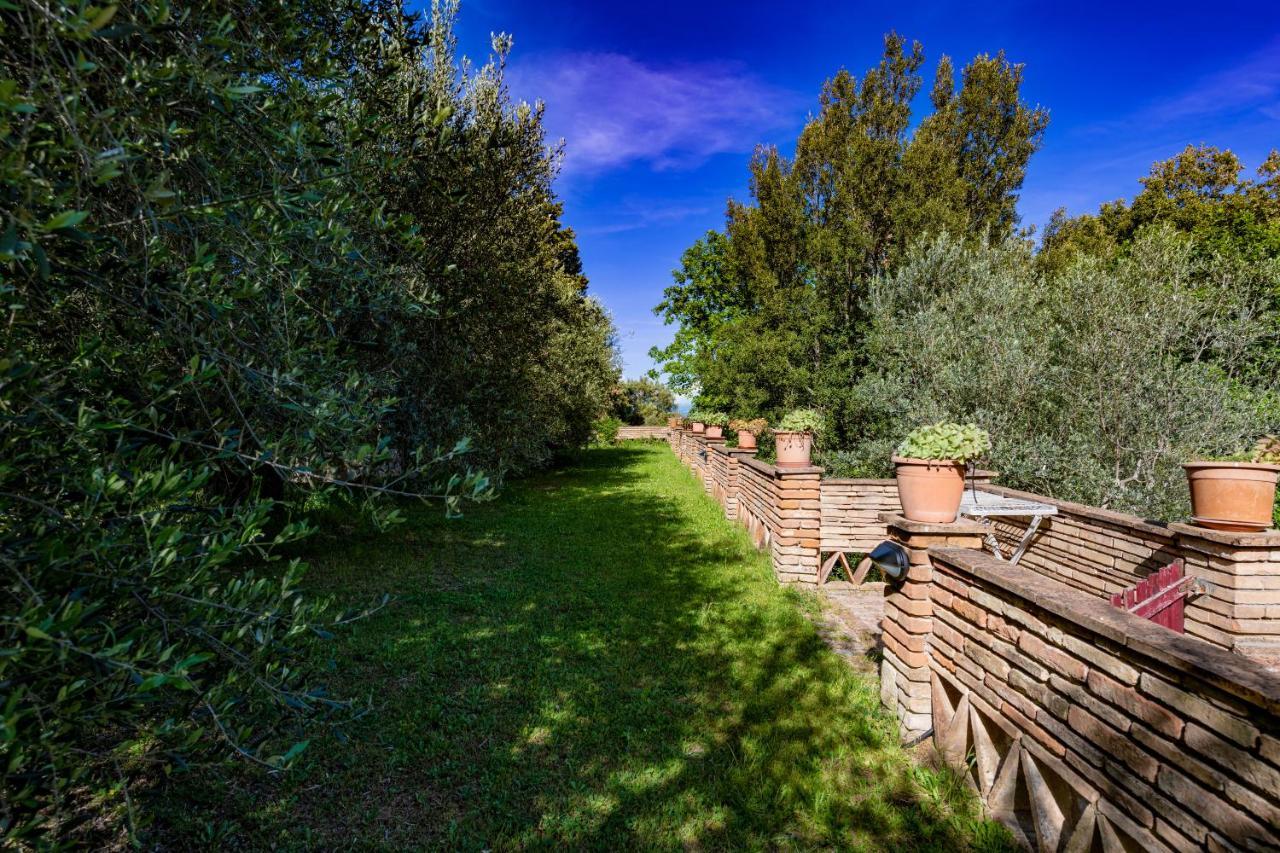 Case Vacanze Ranza, Casale Con Piscina E Relax San Gimignano Bagian luar foto